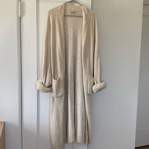 House of CB Oversized Chenille Cardigan Duster